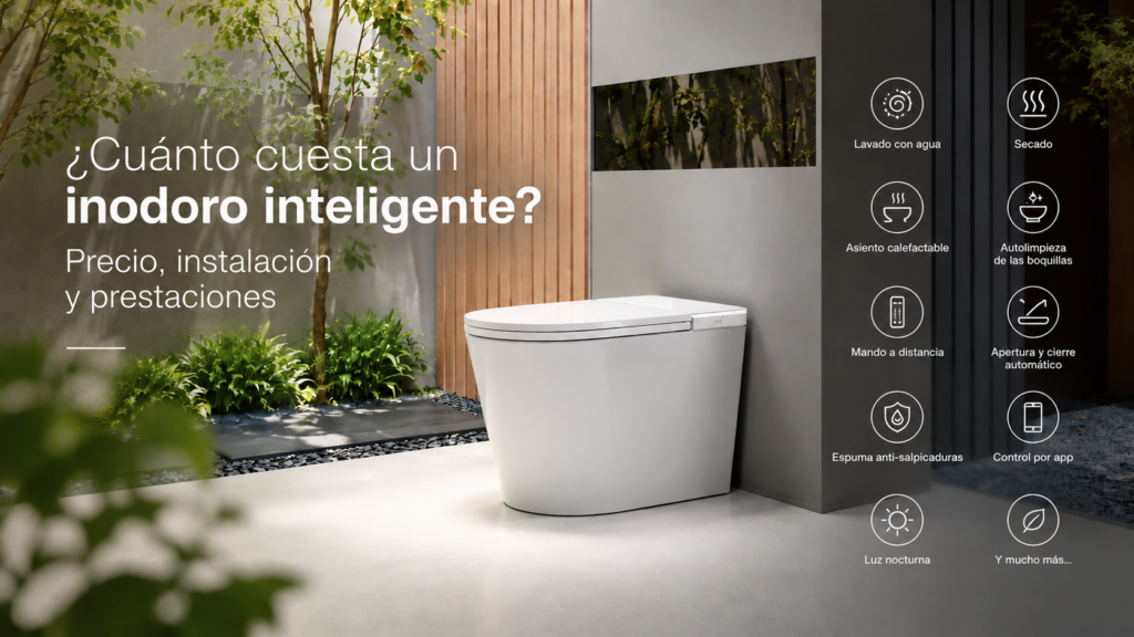 ¿Cuánto cuesta un inodoro inteligente? Precio, instalación y prestaciones